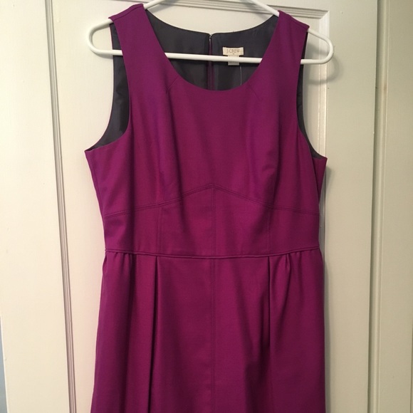 J. Crew Pleated Wool Shift Dresses - Picture 1 of 3